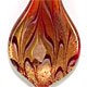 SS020 - Small scoop glass foil pendant