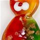 Cat006 - Cat glass foil pendant