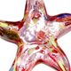 SF008- Starfish glass foil pendant