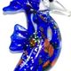 SH012 - Seahorse glass foil pendant