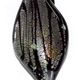 TS004 - Twisted scoop glass foil pendant