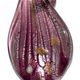 TS005 - Twisted scoop glass foil pendant