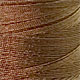 Dark brown silk cord