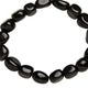 Black Tiny tumbled stone bracelet