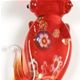 A006- Aliigator glass foil pendant