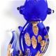 A009- Aliigator glass foil pendant