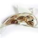 D007- Dolphin glass foil pendant