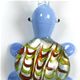T004- Turtle glass foil pendant