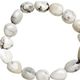 Howlite Tiny tumbled stone bracelet