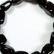 Black Classic tumbled stone bracelet