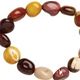 Mookaite Tiny tumbled stone bracelet