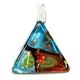 AT002-Glass Foil Abstract Triangle