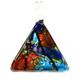 AT005-Glass Foil Abstract Triangle