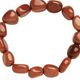 Red Goldstone Tiny tumbled stone bracelet